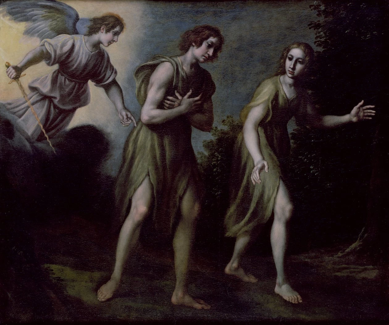 L'espulsione di Adamo ed Eva dal Paradiso